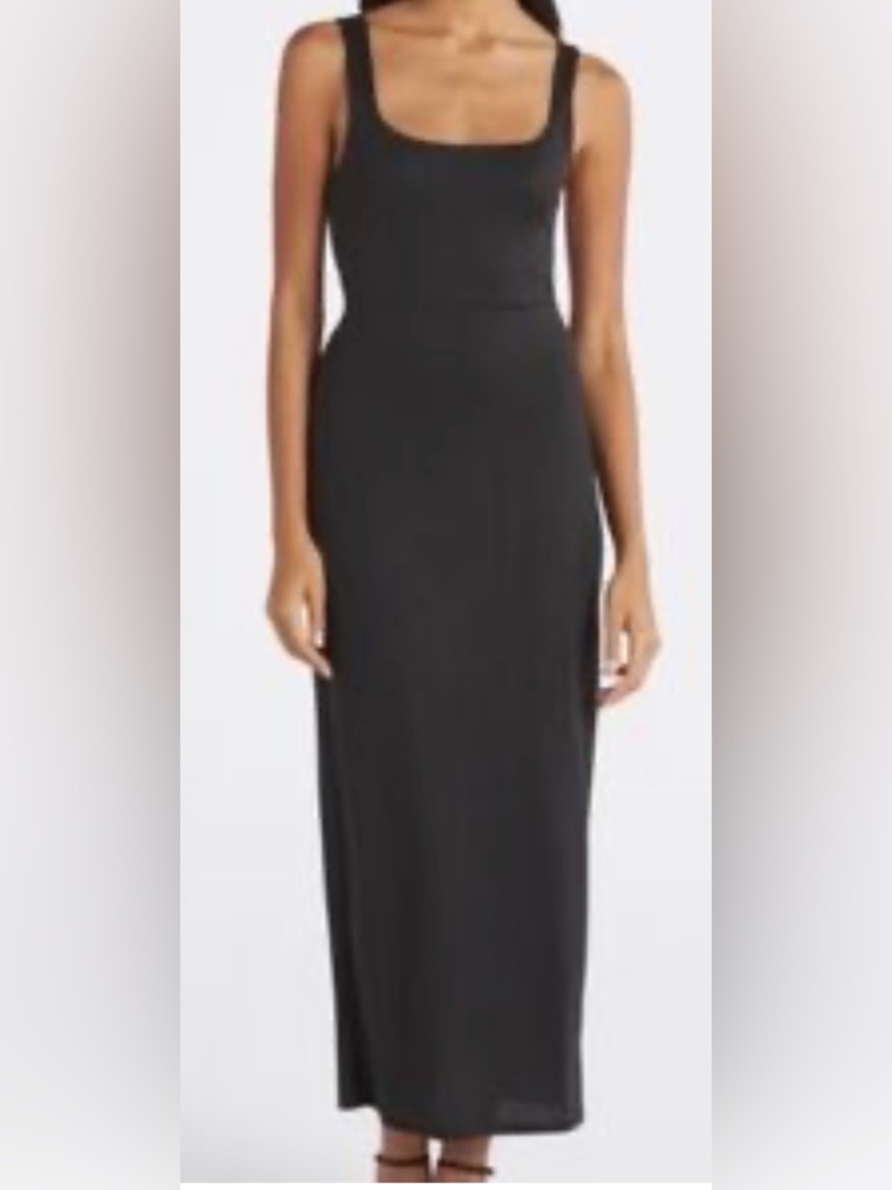 Kaileigh Classic Black Maxi Dress - Picture 1 of 9